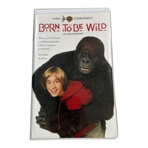 Born to Be Wild VHS Movie 1995 Family Adventure Comedy Kids Film